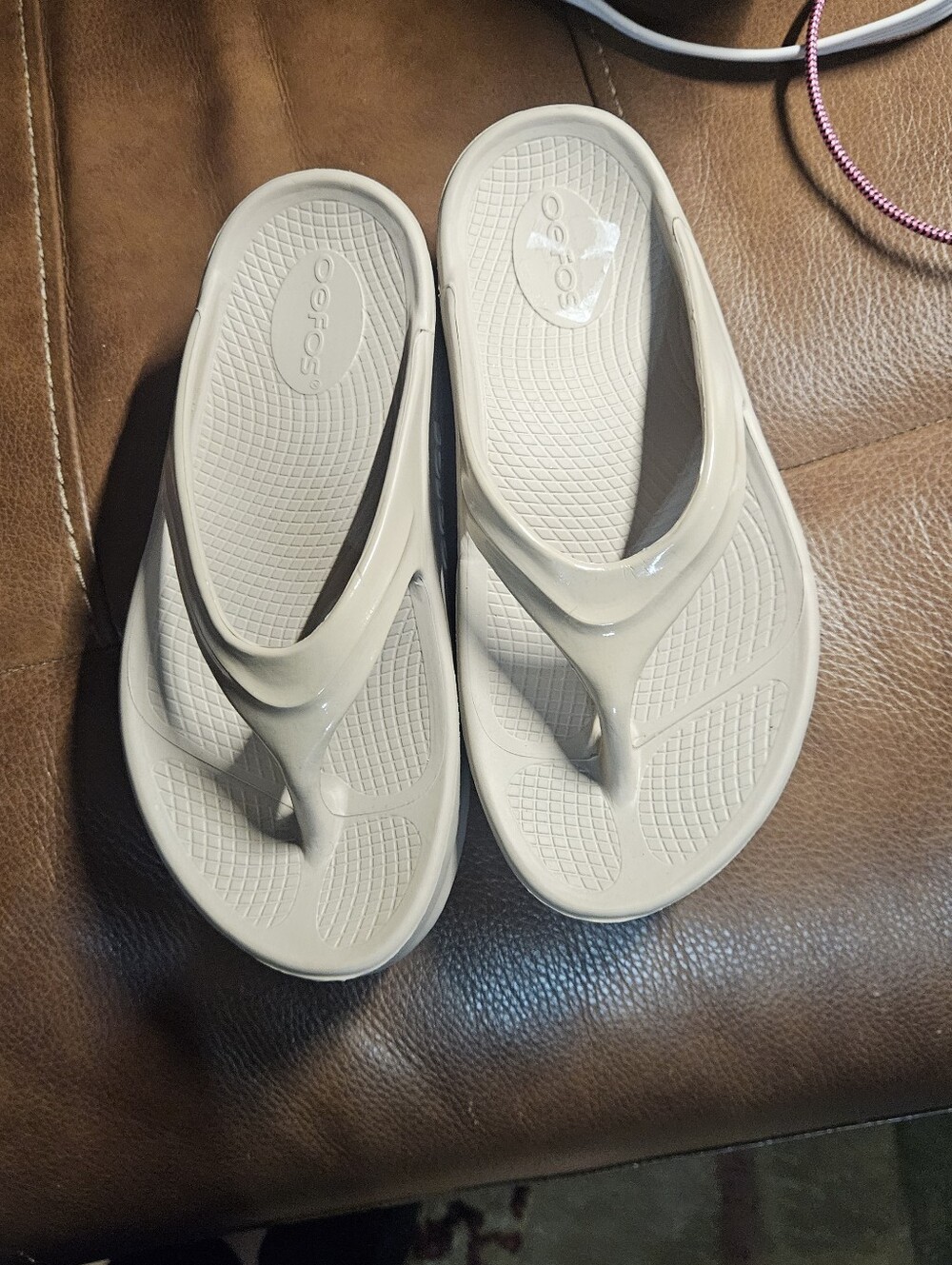 Oofos Flip Flops